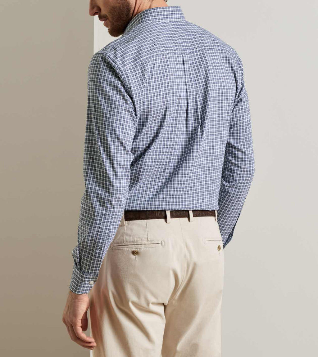 Peter Millar Atlas Crown Lite Cotton-Stretch Sport Shirt