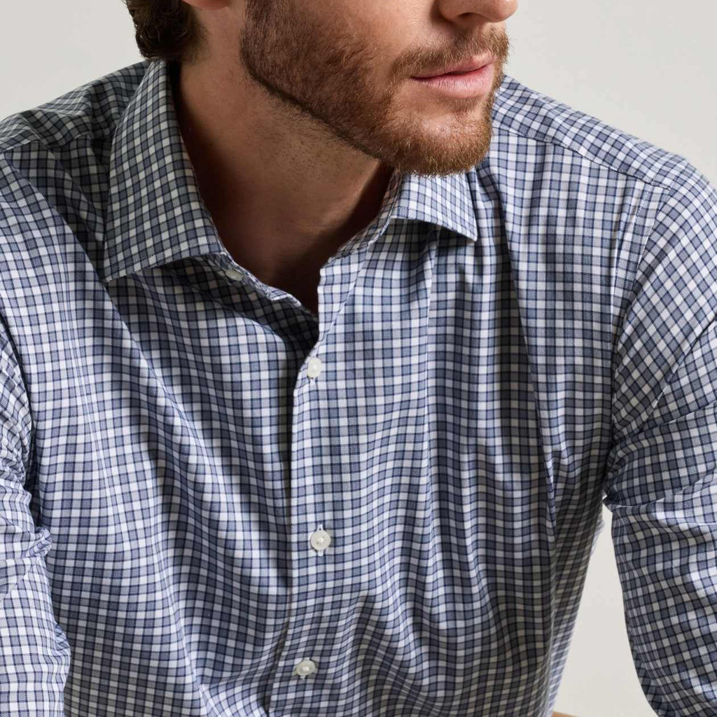 Peter Millar Atlas Crown Lite Cotton-Stretch Sport Shirt