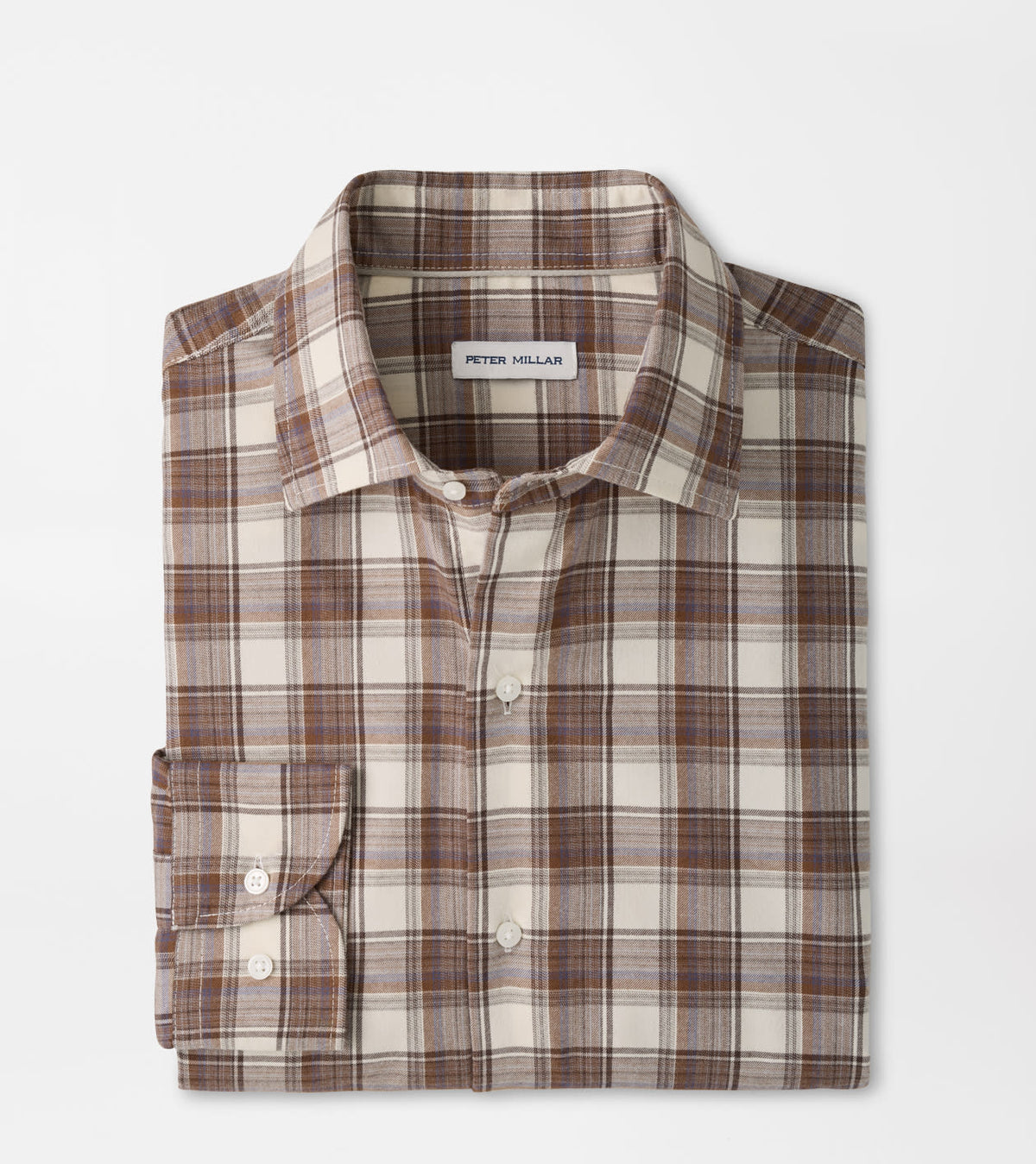 Peter Millar Cannon Performance Flannel Sport Shirt