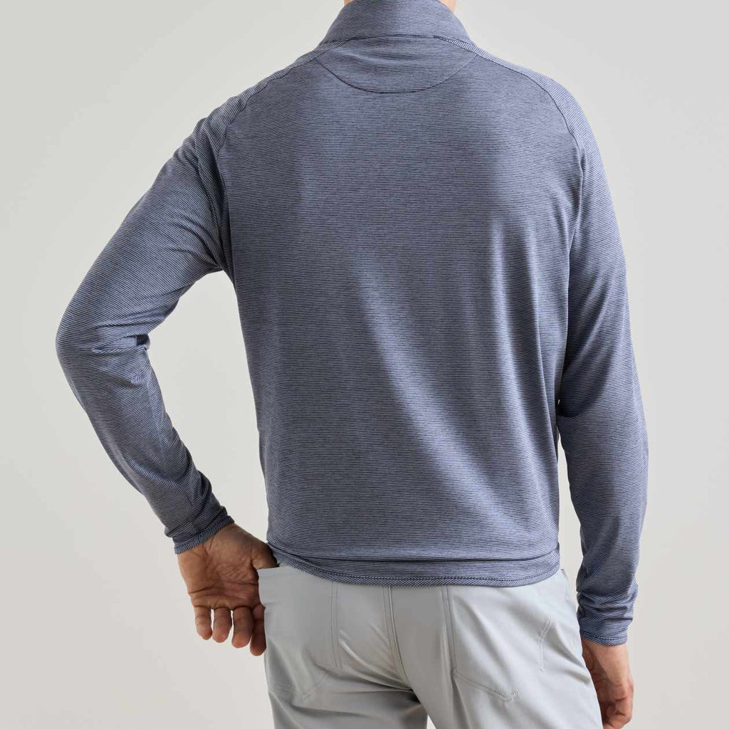 Peter Millar Stealth Stripe Performance Quarter-Zip