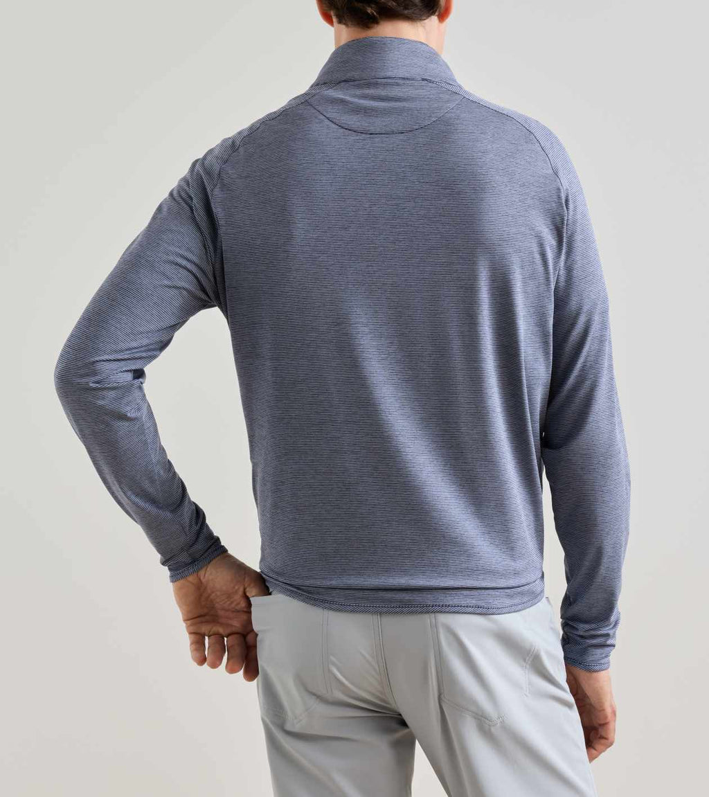 Peter Millar Stealth Stripe Performance Quarter-Zip