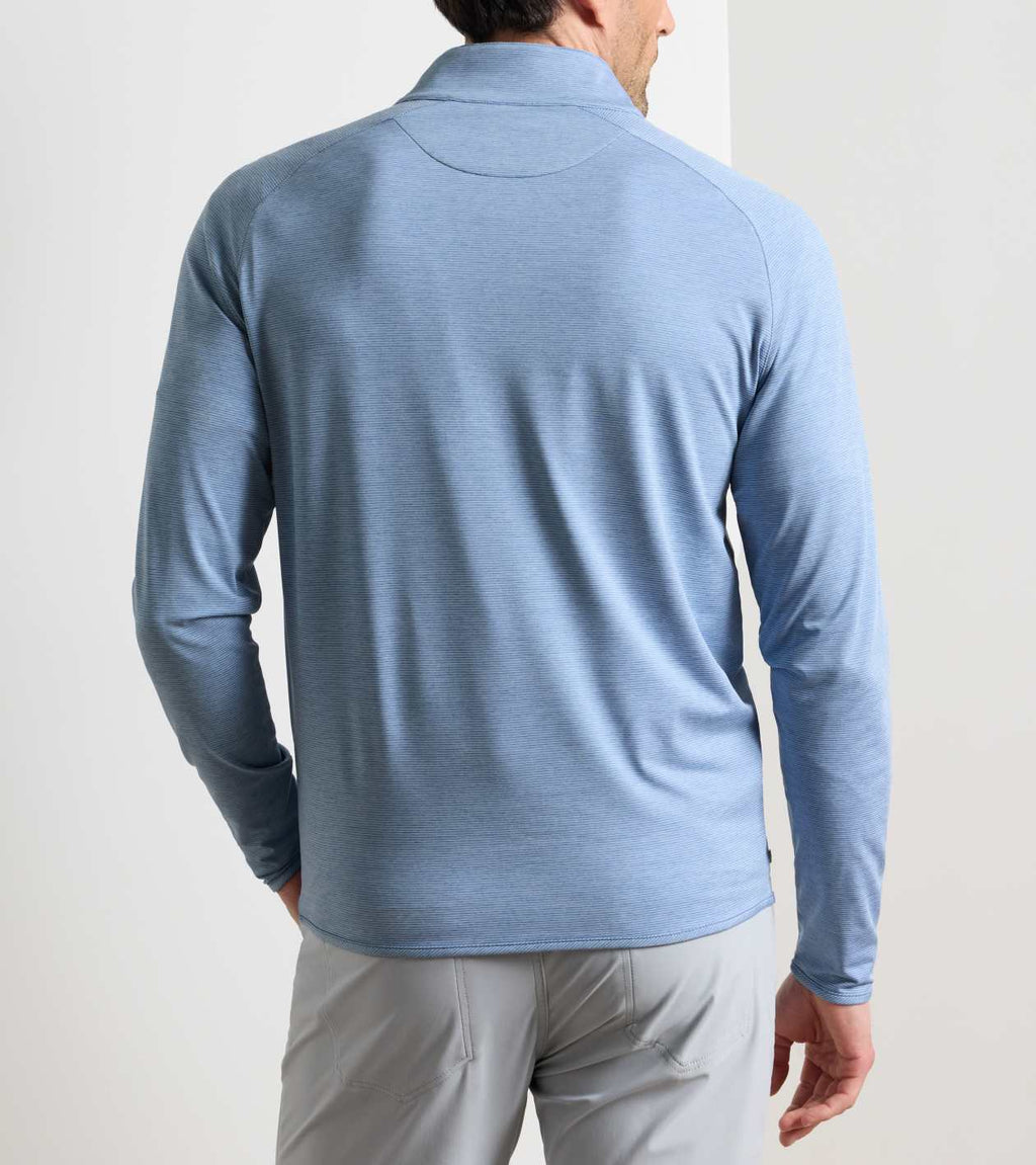 Peter Millar Stealth Stripe Performance Quarter-Zip