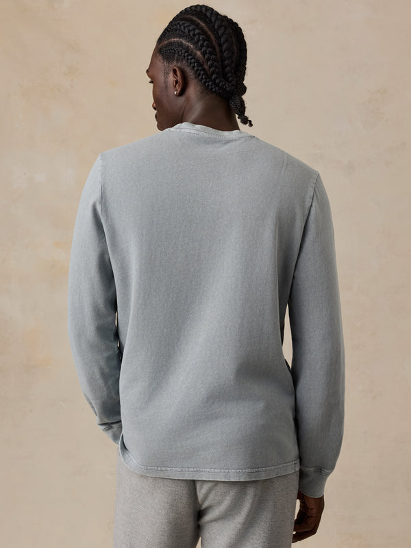 Faherty Long-Sleeve Recycled Terry Tee