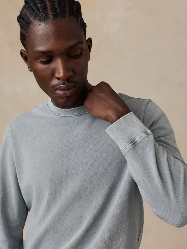 Faherty Long-Sleeve Recycled Terry Tee