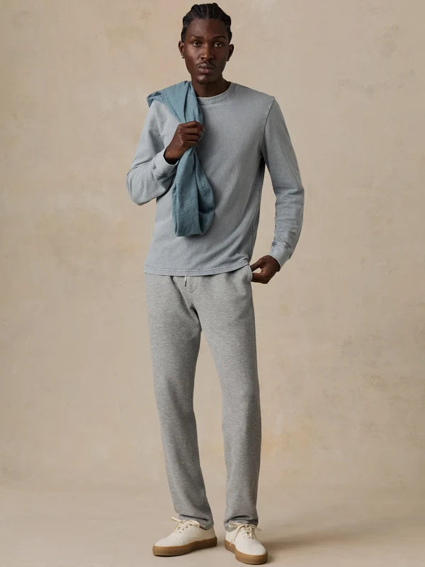 Faherty Long-Sleeve Recycled Terry Tee