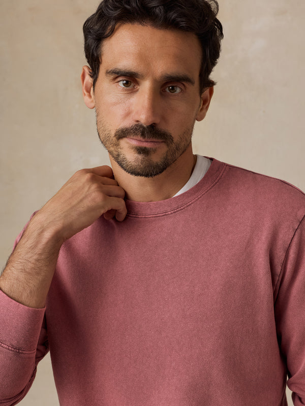 Faherty Long-Sleeve Recycled Terry Tee