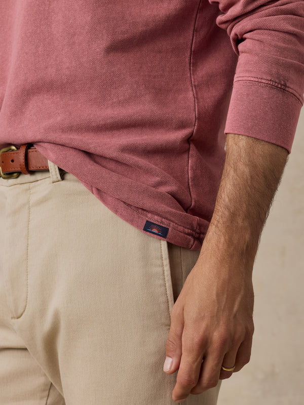 Faherty Long-Sleeve Recycled Terry Tee