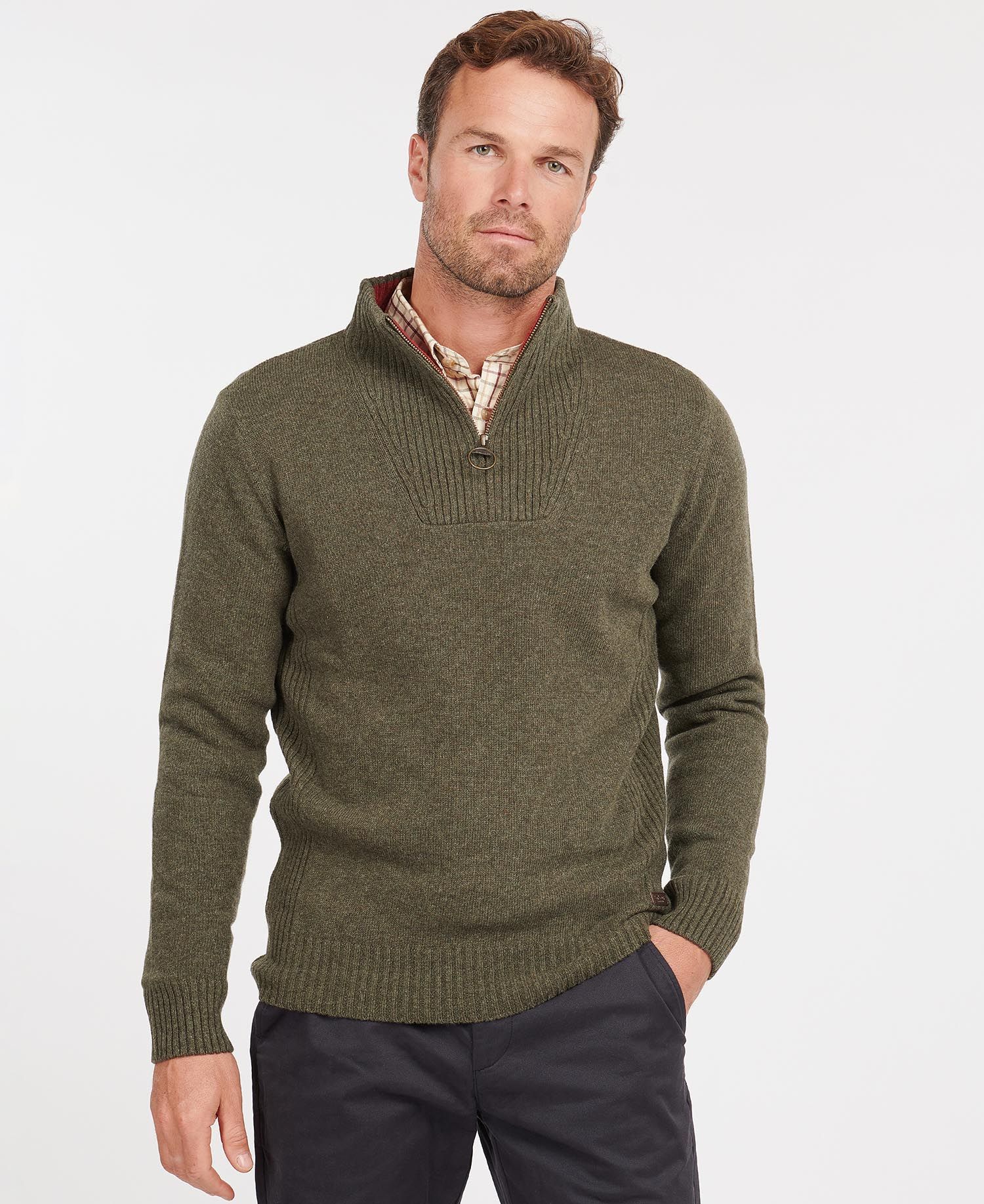 Barbour Nelson Essential Half-Zip Jumper