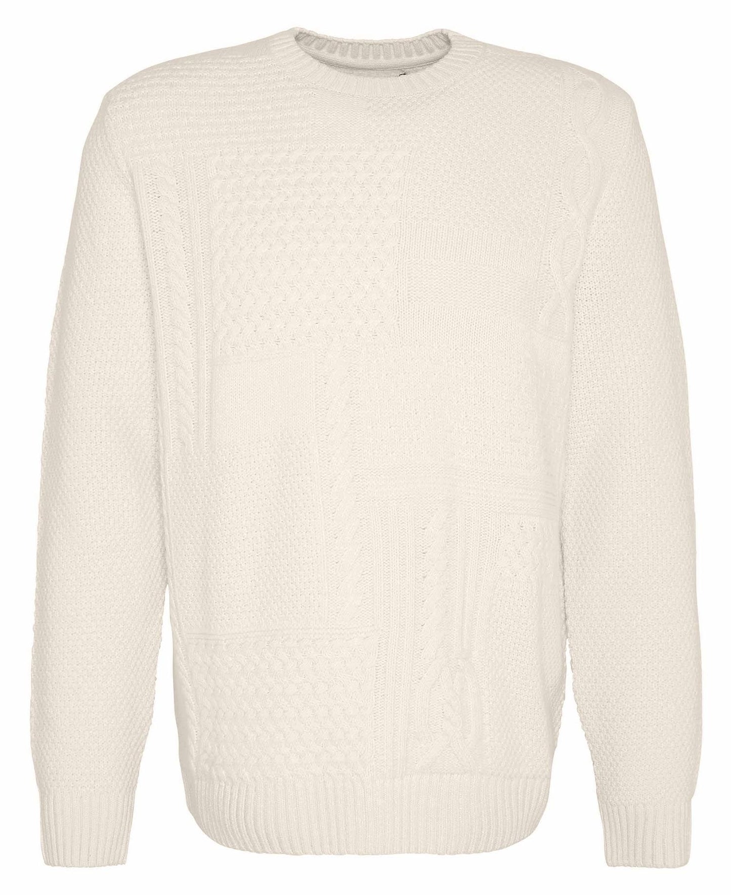 Barbour Casey Cable-Knit Crew Neck Jumper