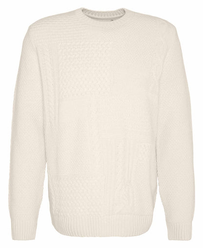 Barbour Casey Cable-Knit Crew Neck Jumper