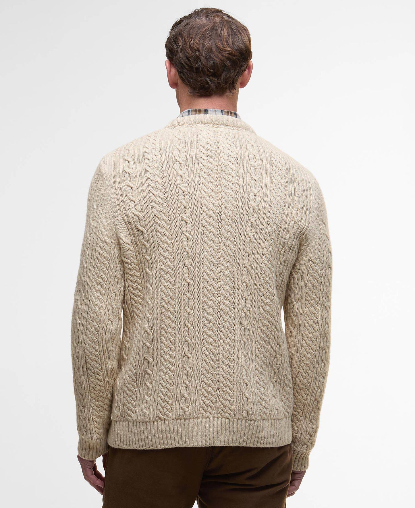 Barbour Lowfen Cable-Knit Jumper