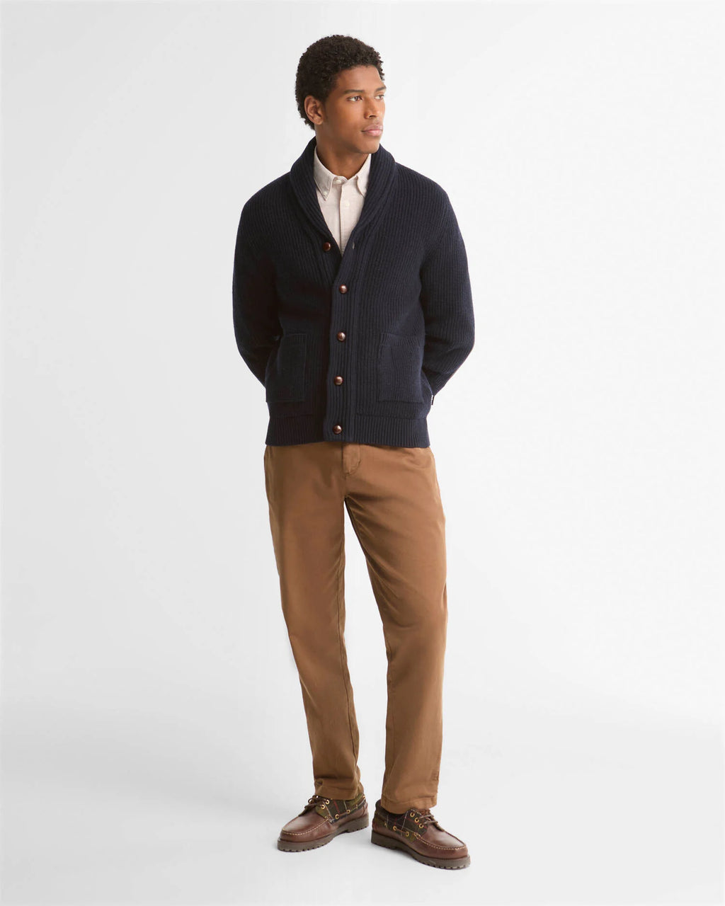 Barbour Hartland Wool Cardigan