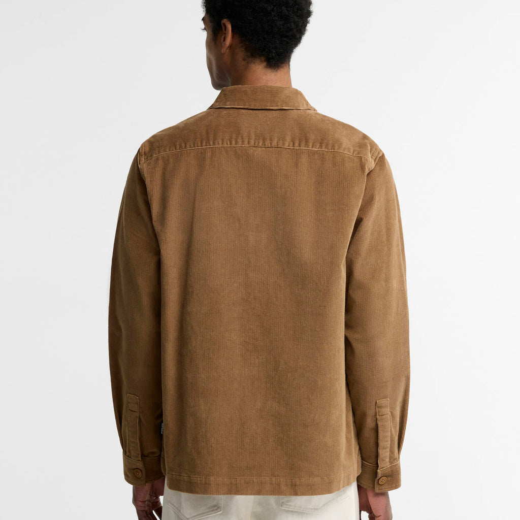 Barbour Tartan Trimmed Cord Overshirt