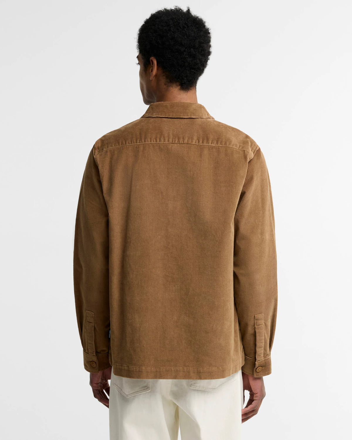Barbour Tartan Trimmed Cord Overshirt