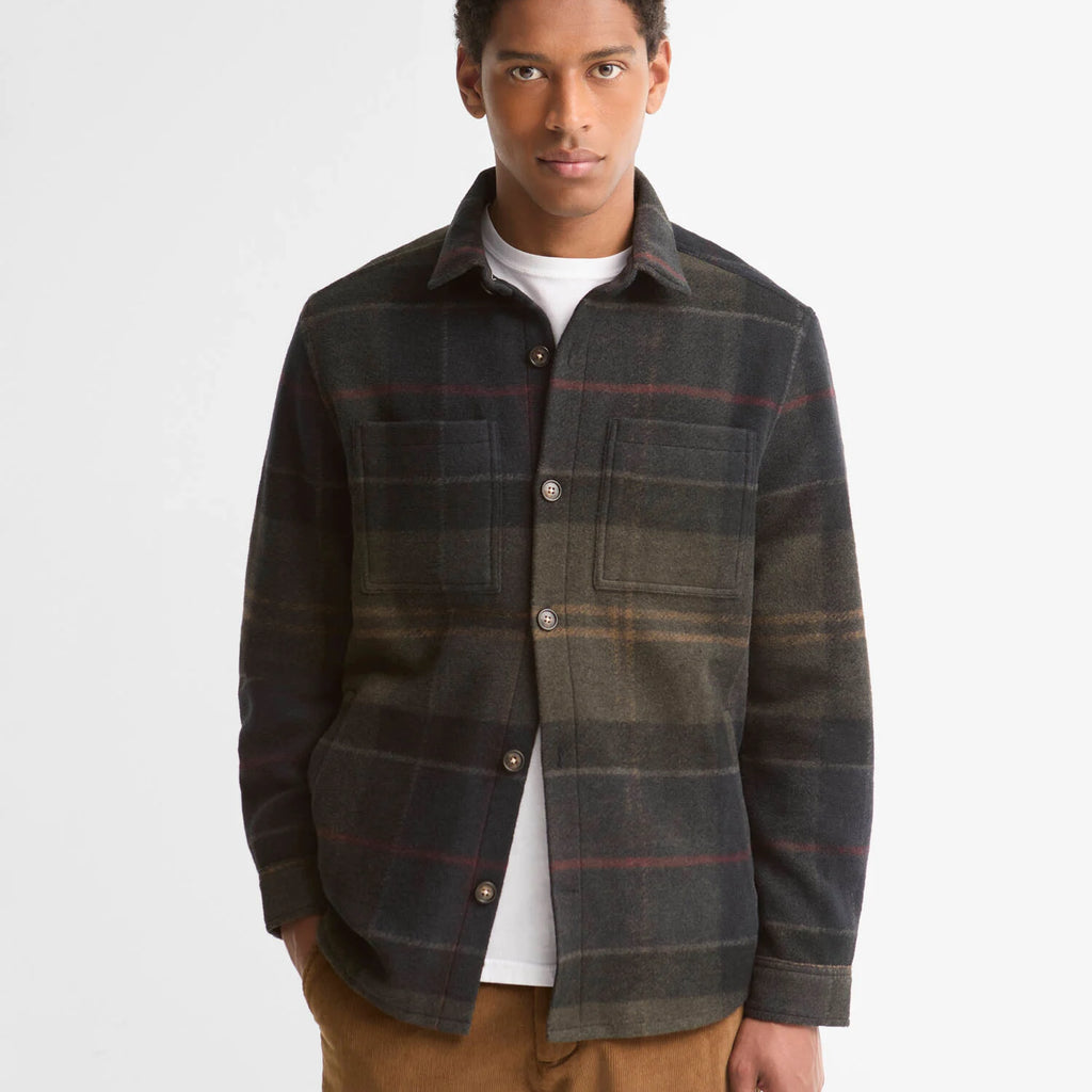 Barbour Woodlane Brushed Check Overshirt