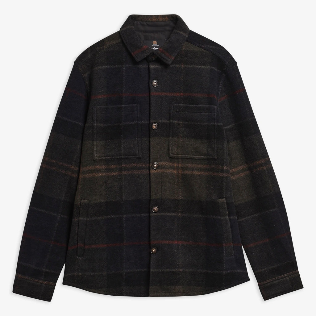 Barbour Woodlane Brushed Check Overshirt