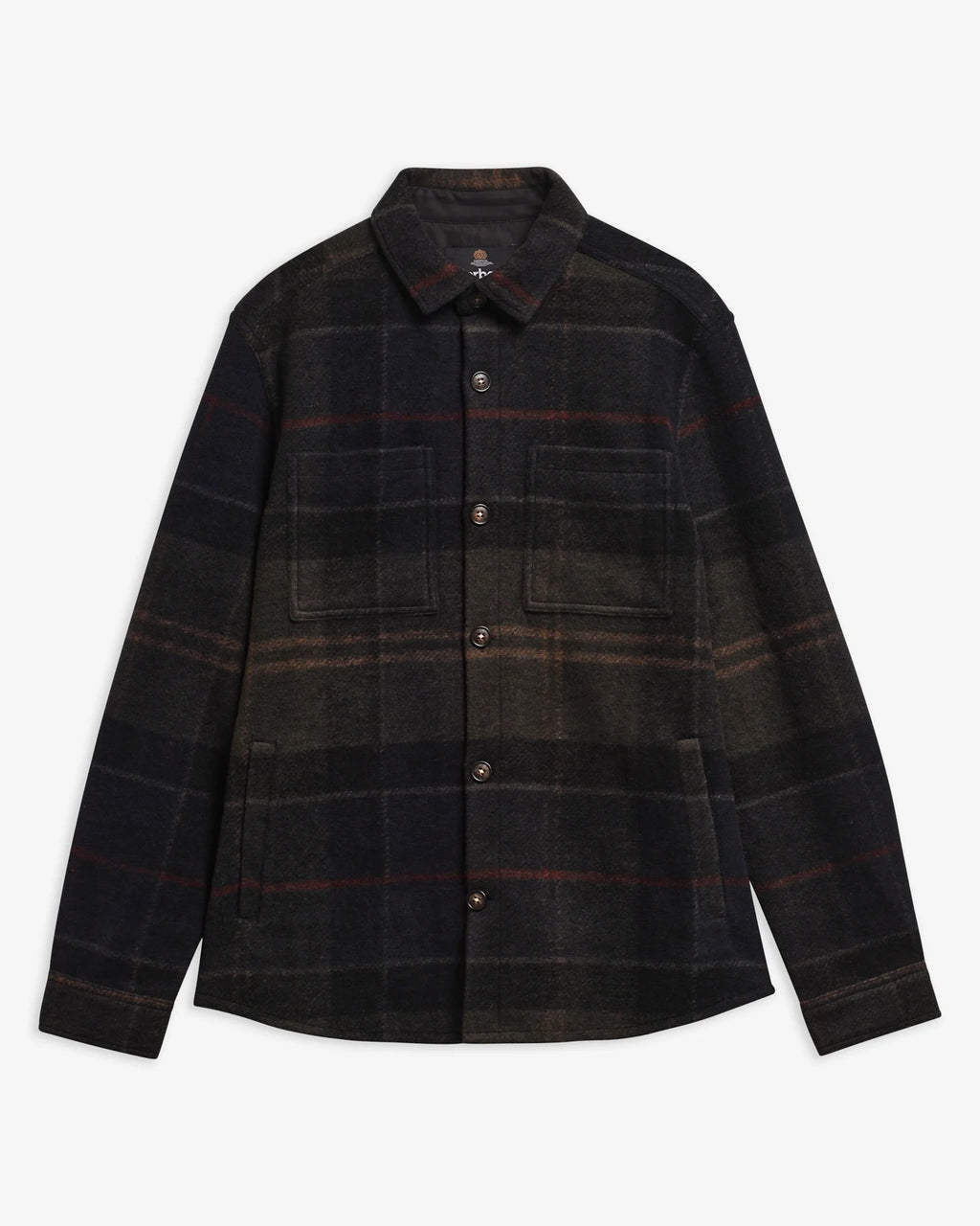 Barbour Woodlane Brushed Check Overshirt