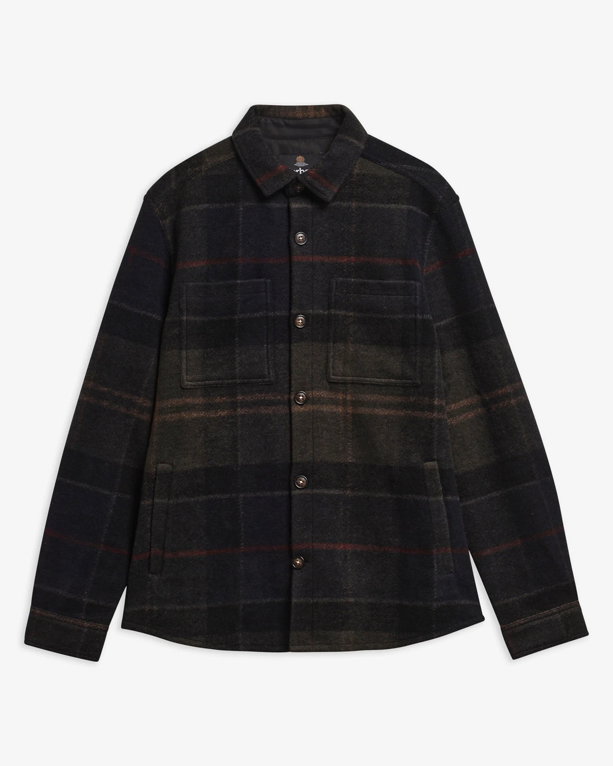 Barbour Woodlane Brushed Check Overshirt