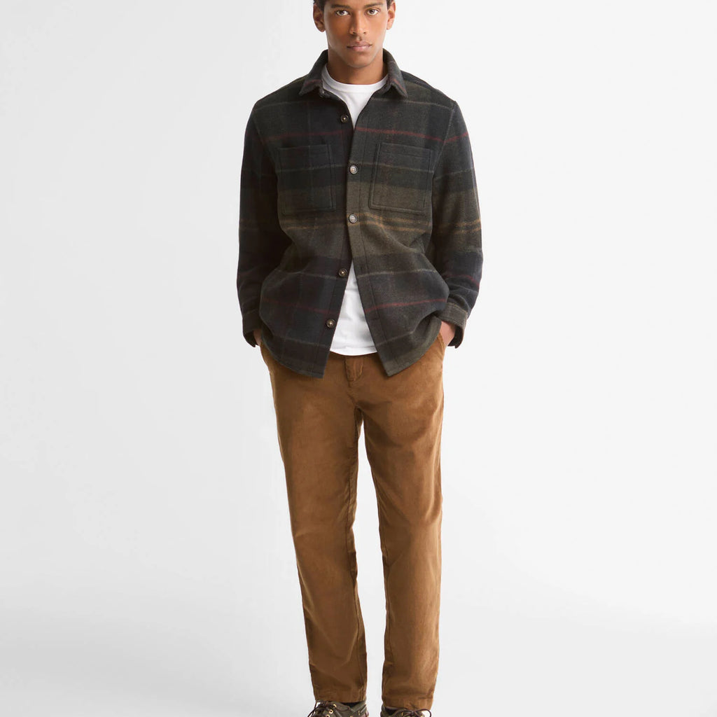 Barbour Woodlane Brushed Check Overshirt