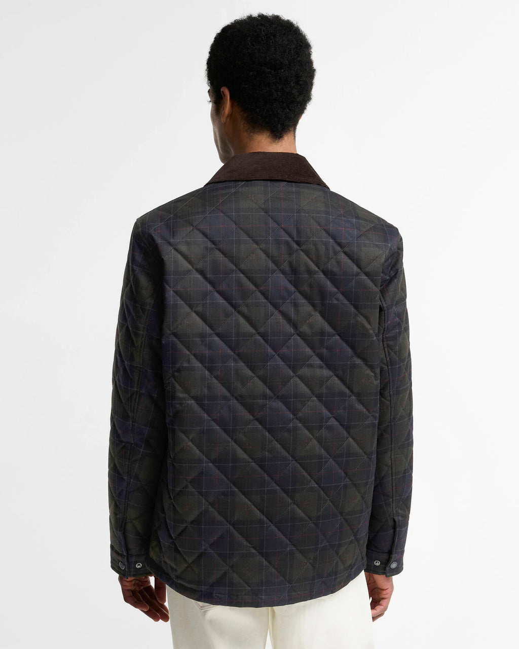 Barbour Tartan Shirt Quilted Jacket