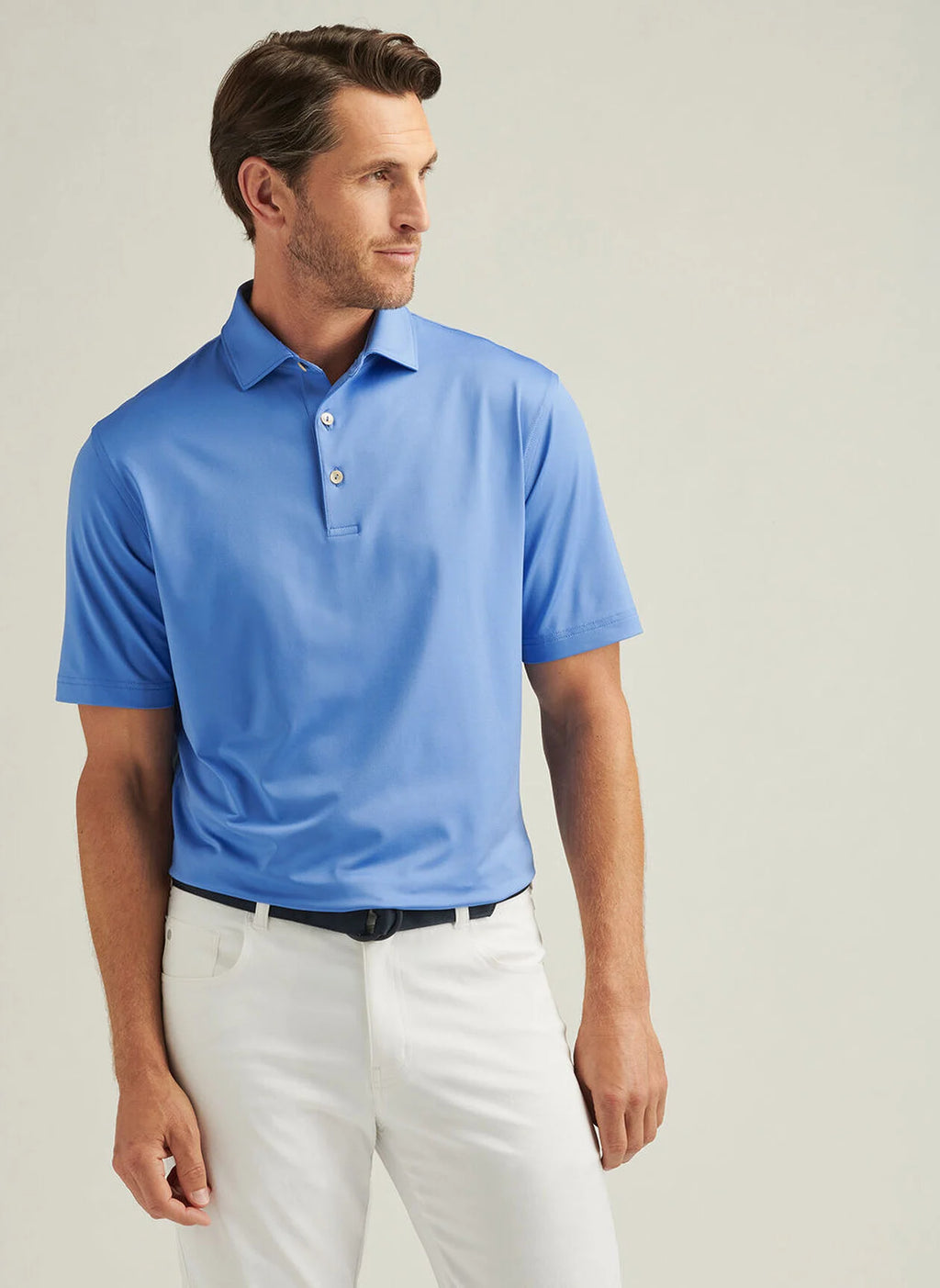 Peter Millar Solid Performance Jersey Polo