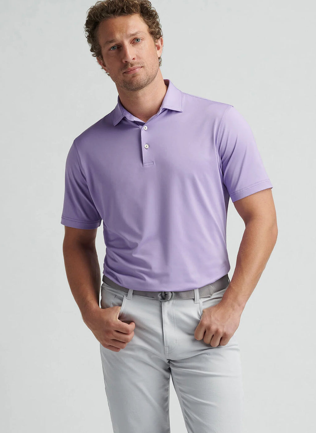 Peter Millar Solid Performance Jersey Polo
