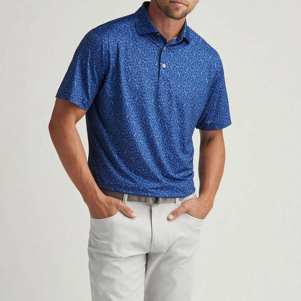 Peter Millar Wine Country Performance Jersey Polo