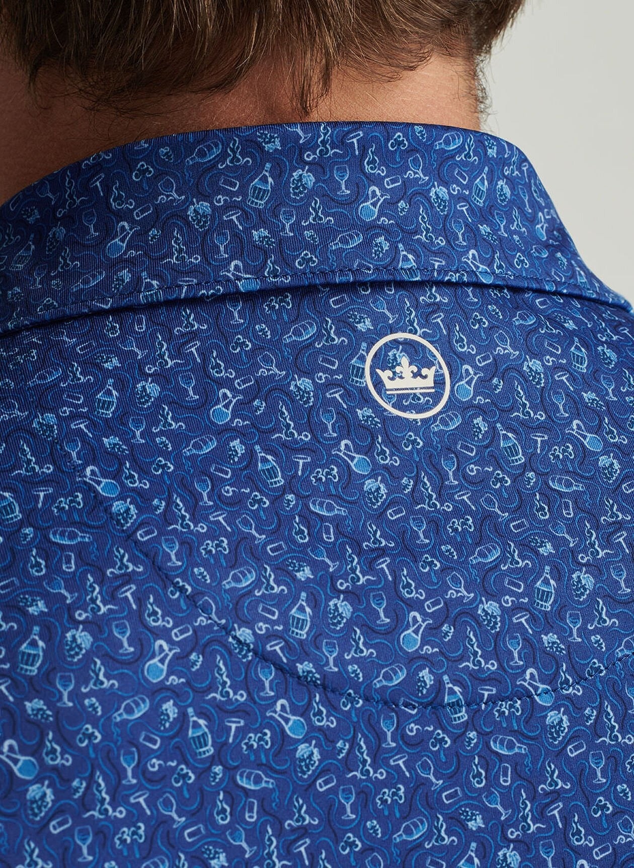 Peter Millar Wine Country Performance Jersey Polo