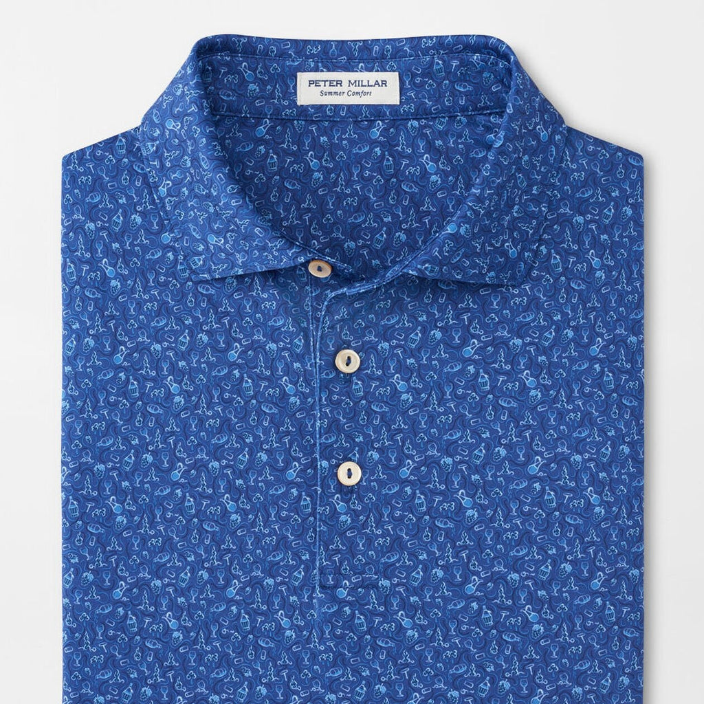 Peter Millar Wine Country Performance Jersey Polo