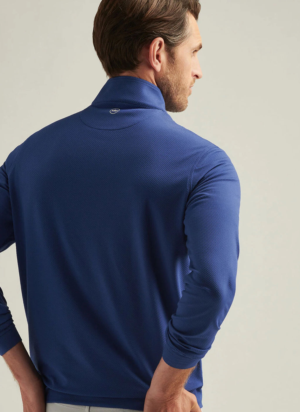 Peter Millar Perth Cross-Hatch Performance Quarter-Zip