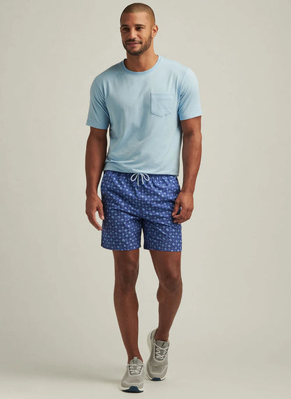 Peter Millar Hatteras Harvest Swim Trunk