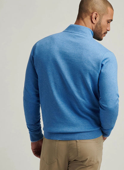 Peter Millar Coolspun Cotton Quarter-Zip Sweater