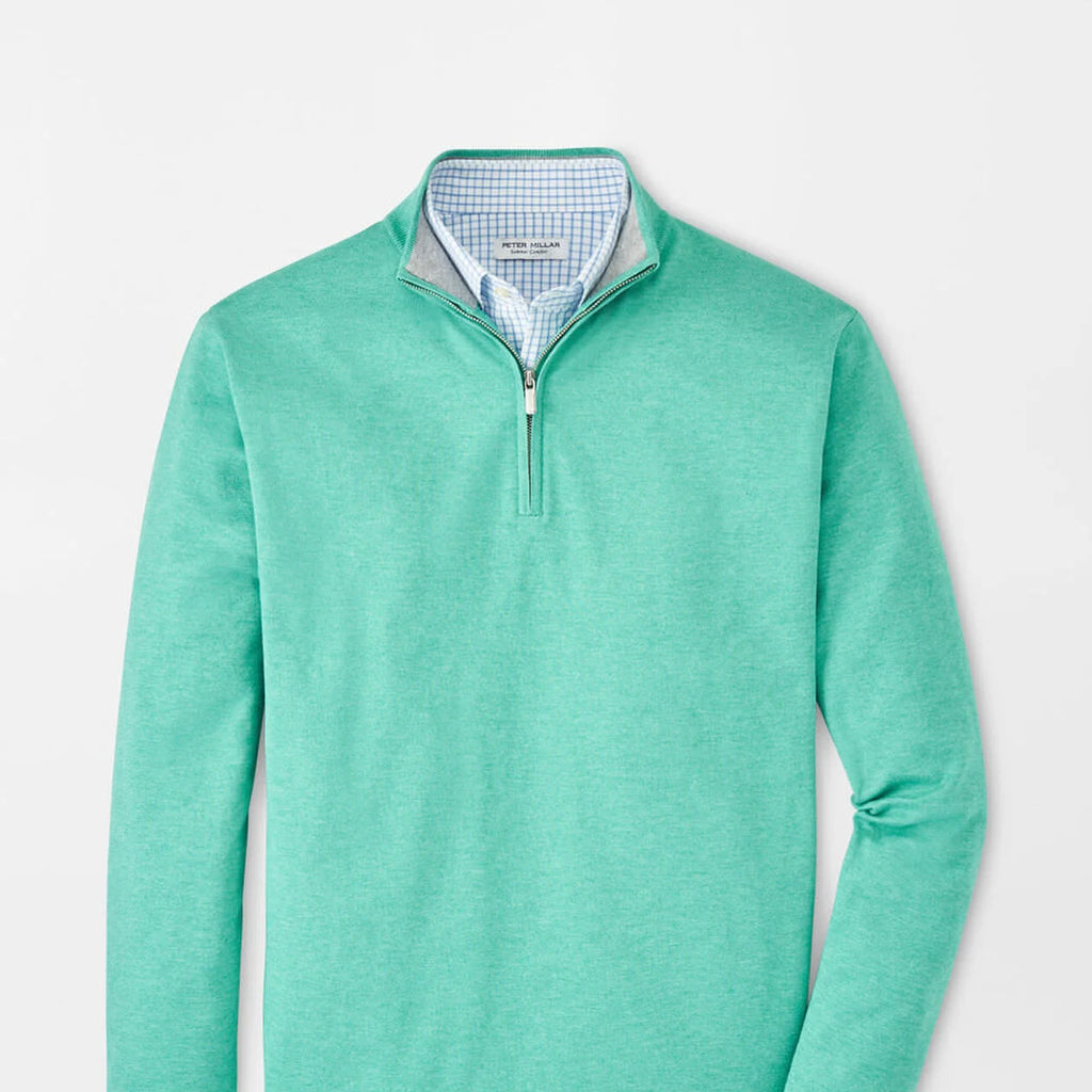 Peter Millar Coolspun Cotton Quarter-Zip Sweater