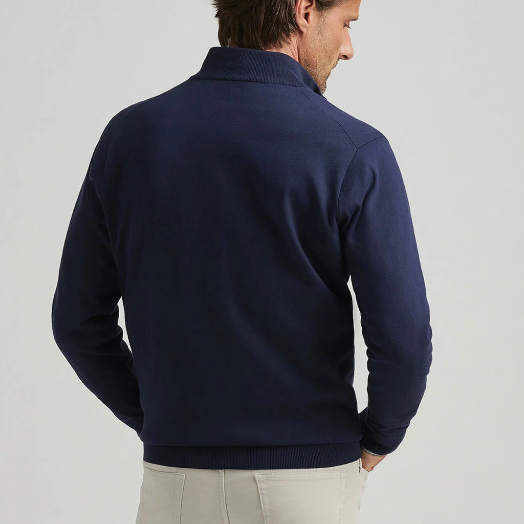 Peter Millar Coolspun Cotton Quarter-Zip Sweater
