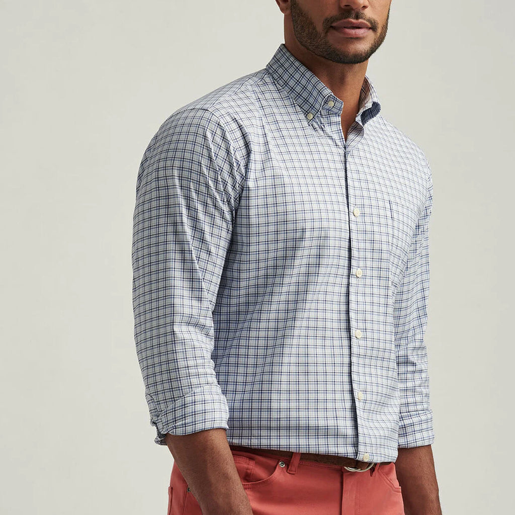 Peter Millar Albert Crown Lite Cotton-Stretch Sport Shirt