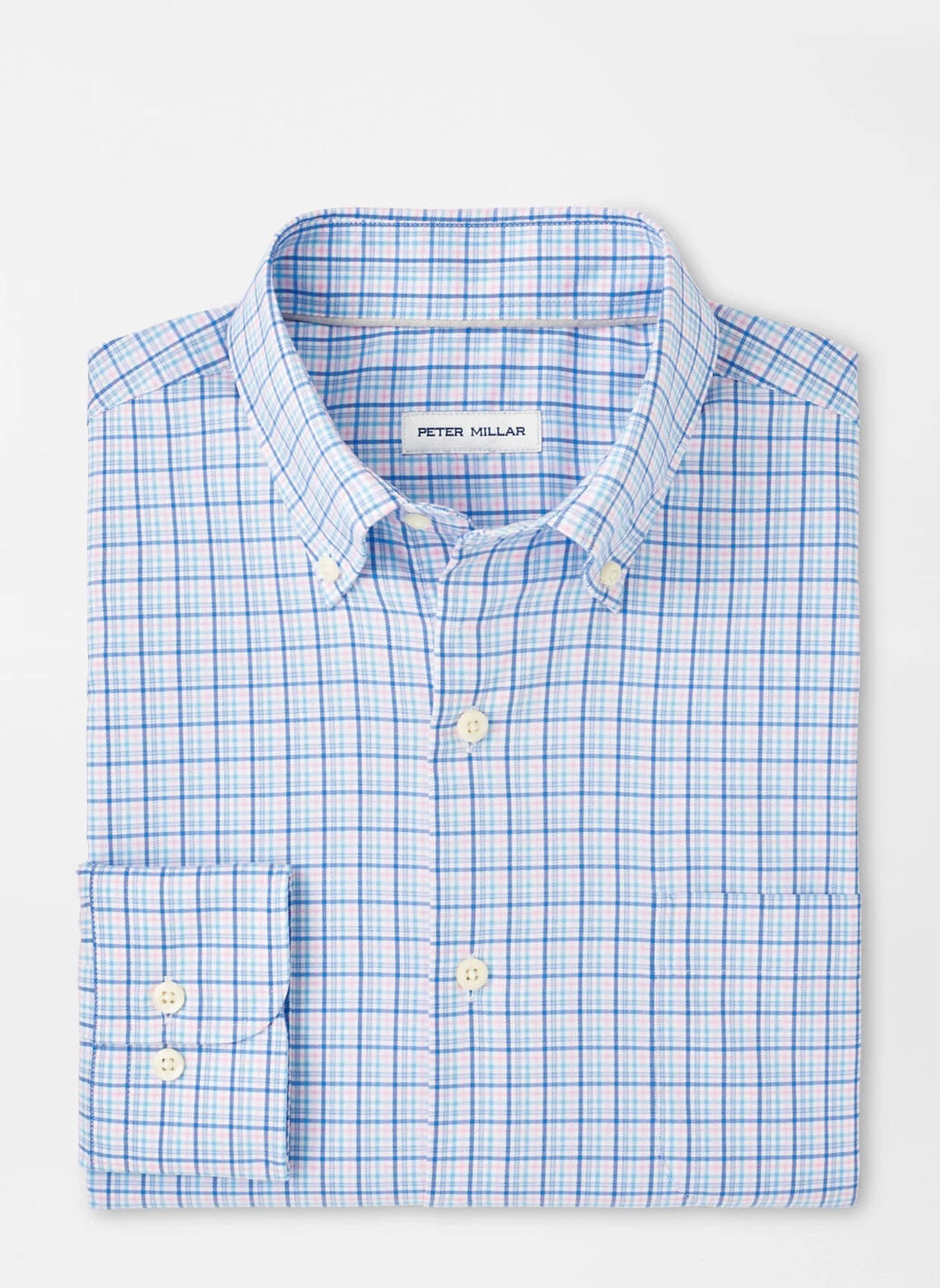 Peter Millar Albert Crown Lite Cotton-Stretch Sport Shirt