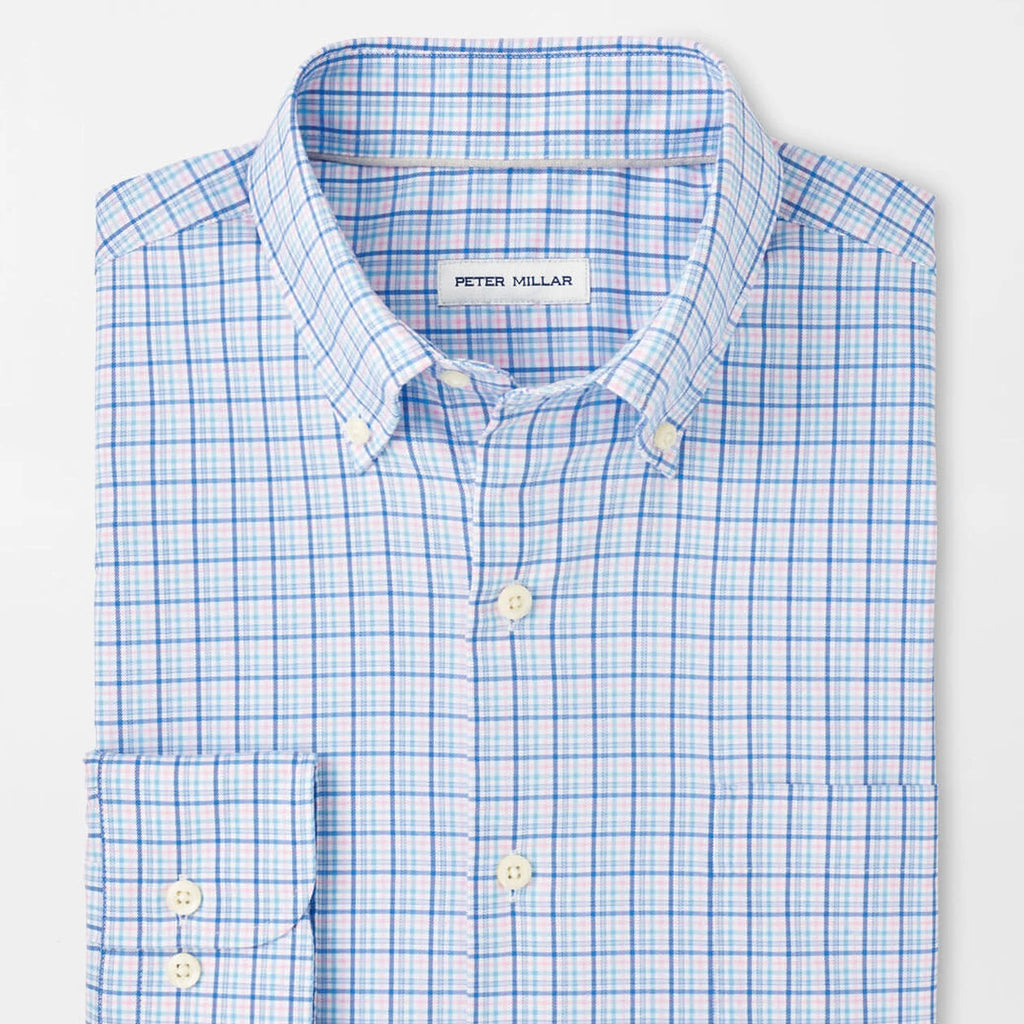 Peter Millar Albert Crown Lite Cotton-Stretch Sport Shirt