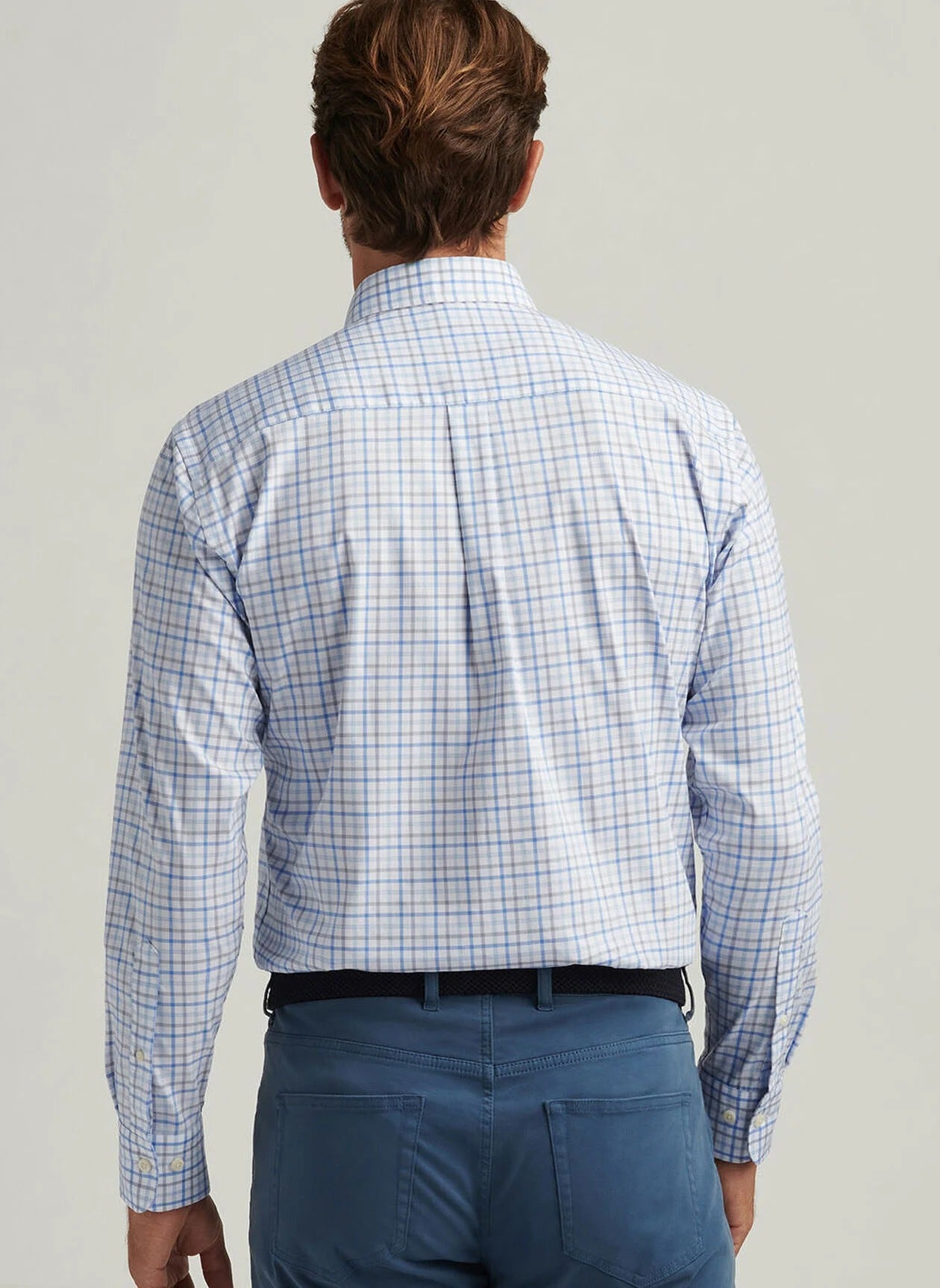 Peter Millar Calgary Crown Lite Cotton-Stretch Sport Shirt