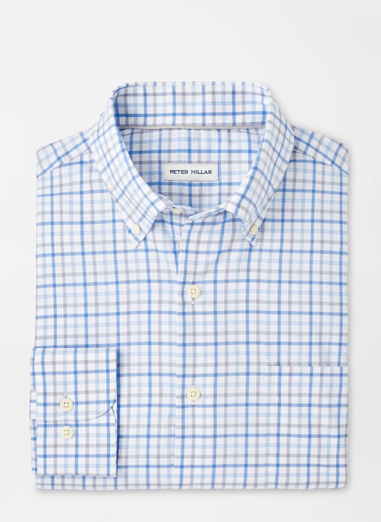 Peter Millar Calgary Crown Lite Cotton-Stretch Sport Shirt