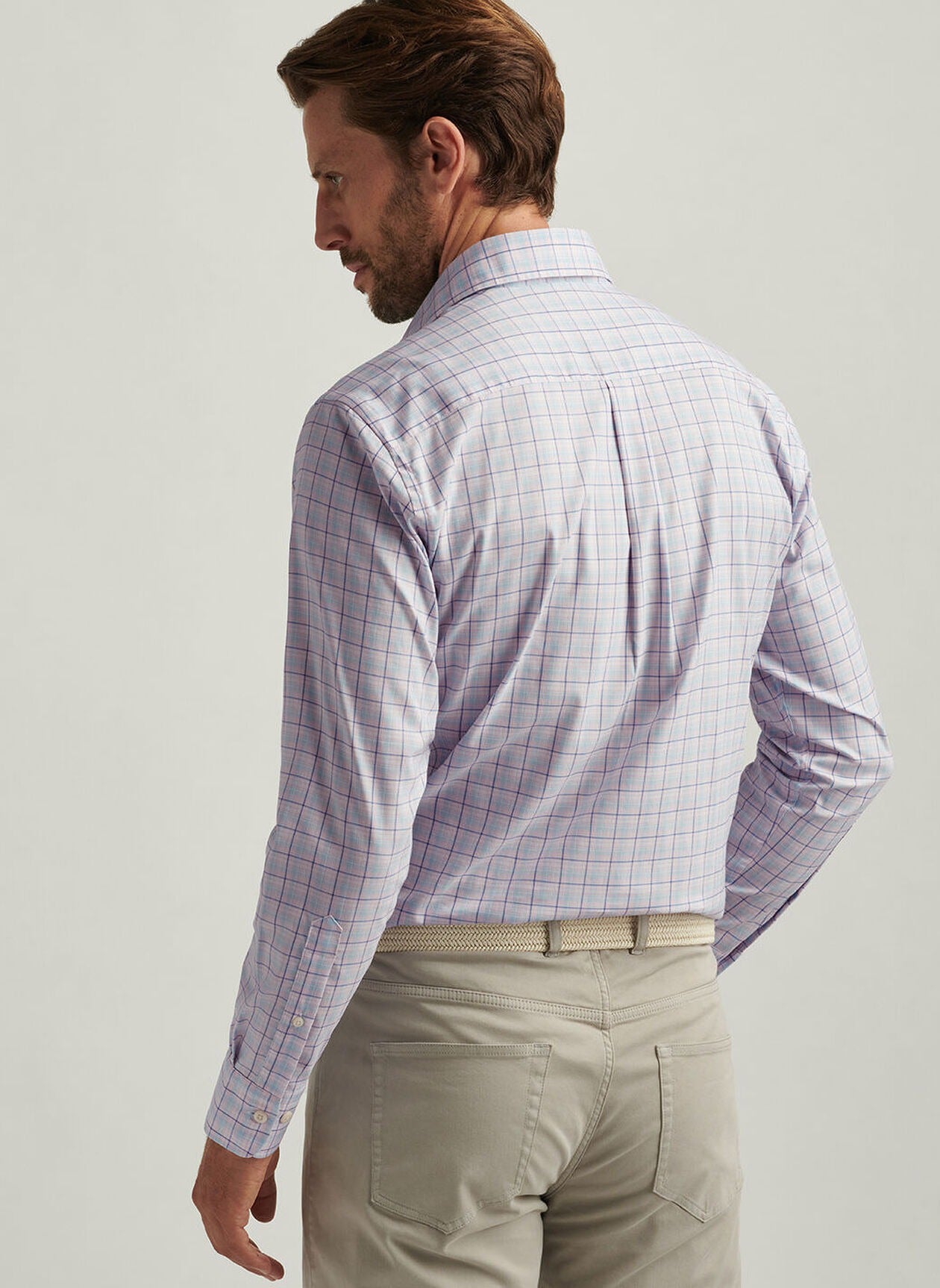 Peter Millar Huron Crown Lite Cotton-Stretch Sport Shirt