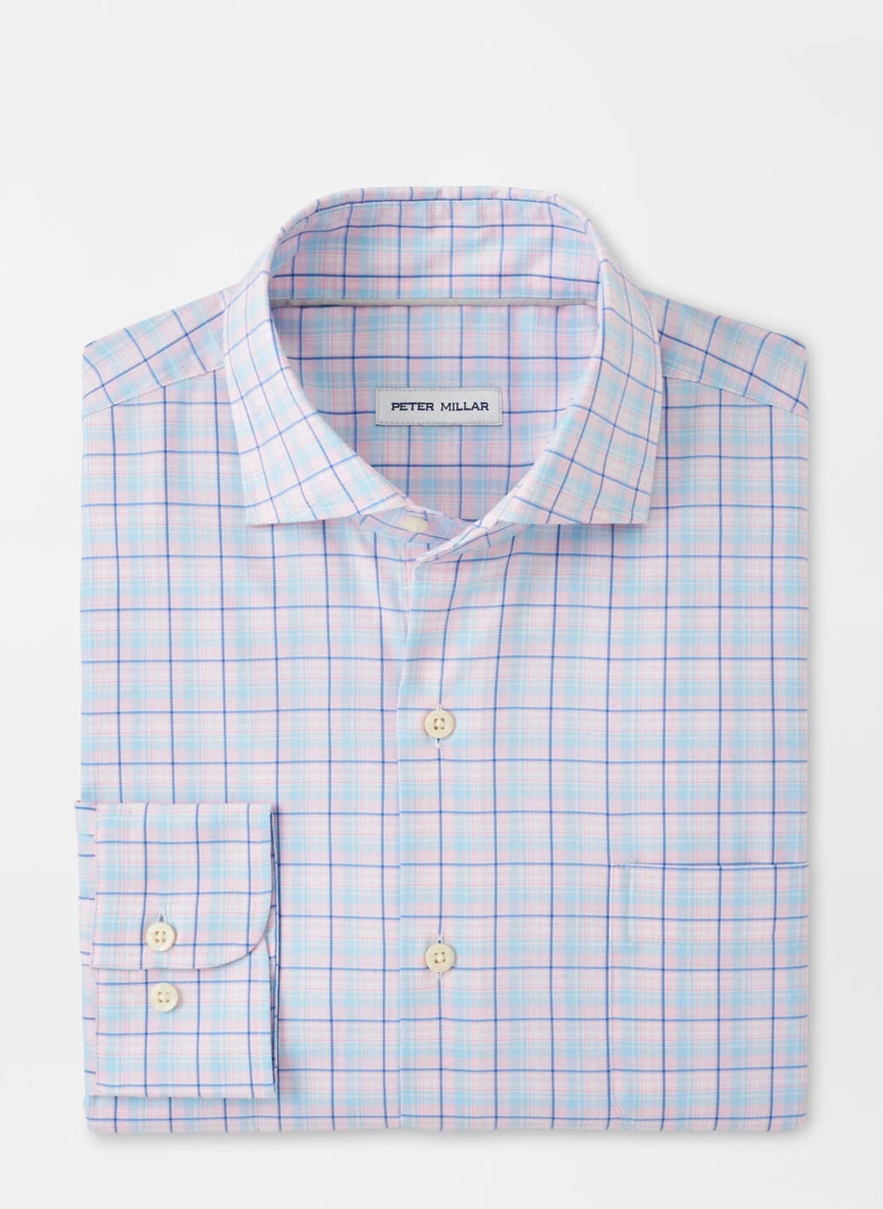Peter Millar Huron Crown Lite Cotton-Stretch Sport Shirt