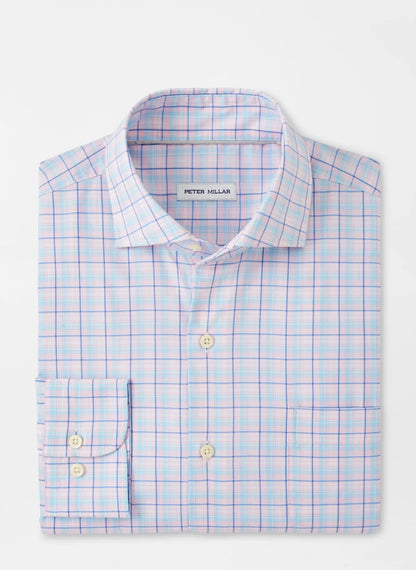 Peter Millar Huron Crown Lite Cotton-Stretch Sport Shirt
