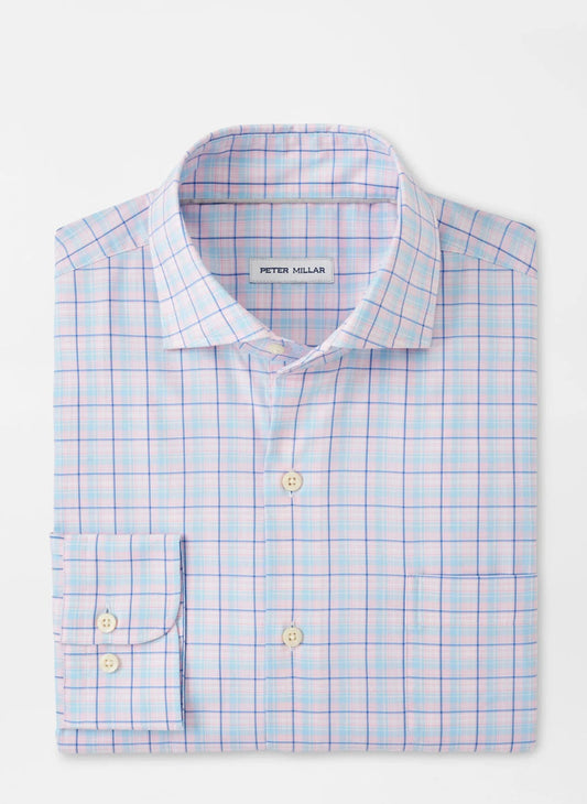 Peter Millar Huron Crown Lite Cotton-Stretch Sport Shirt