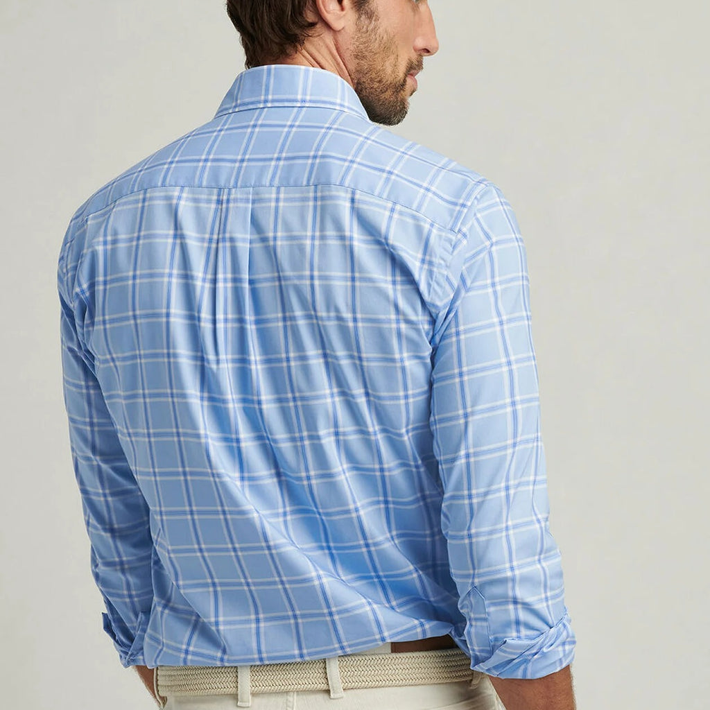 Peter Millar Ullswater Crown Lite Cotton-Stretch Sport Shirt