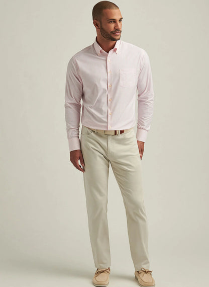Peter Millar Hanford Performance Twill Sport Shirt