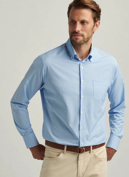 Peter Millar Derwent Performance Twill Sport Shirt