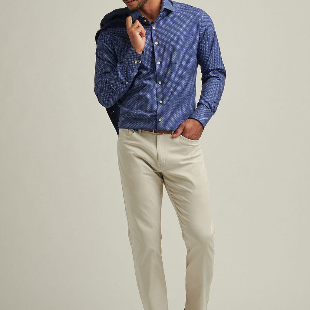 Peter Millar Winnipeg Performance Poplin Sport Shirt