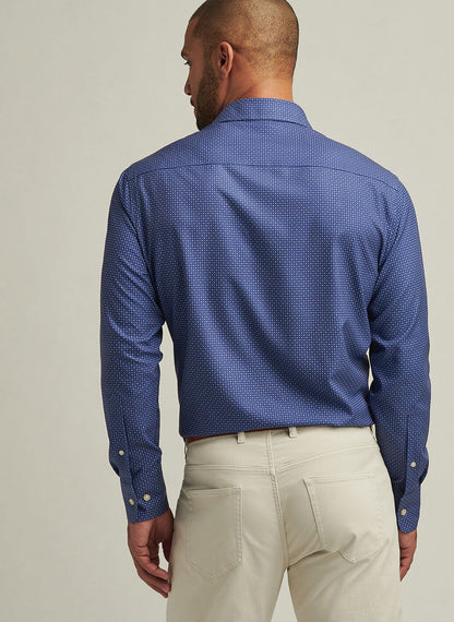 Peter Millar Winnipeg Performance Poplin Sport Shirt