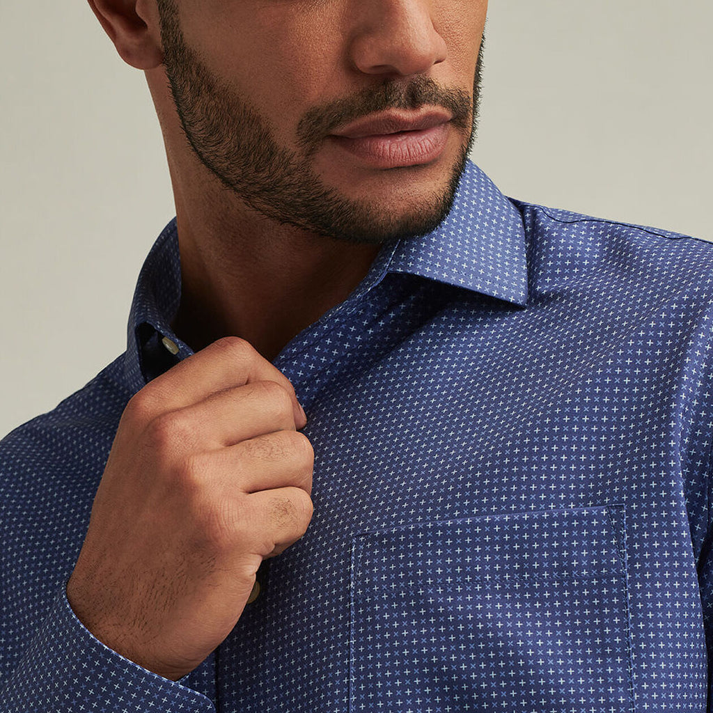 Peter Millar Winnipeg Performance Poplin Sport Shirt