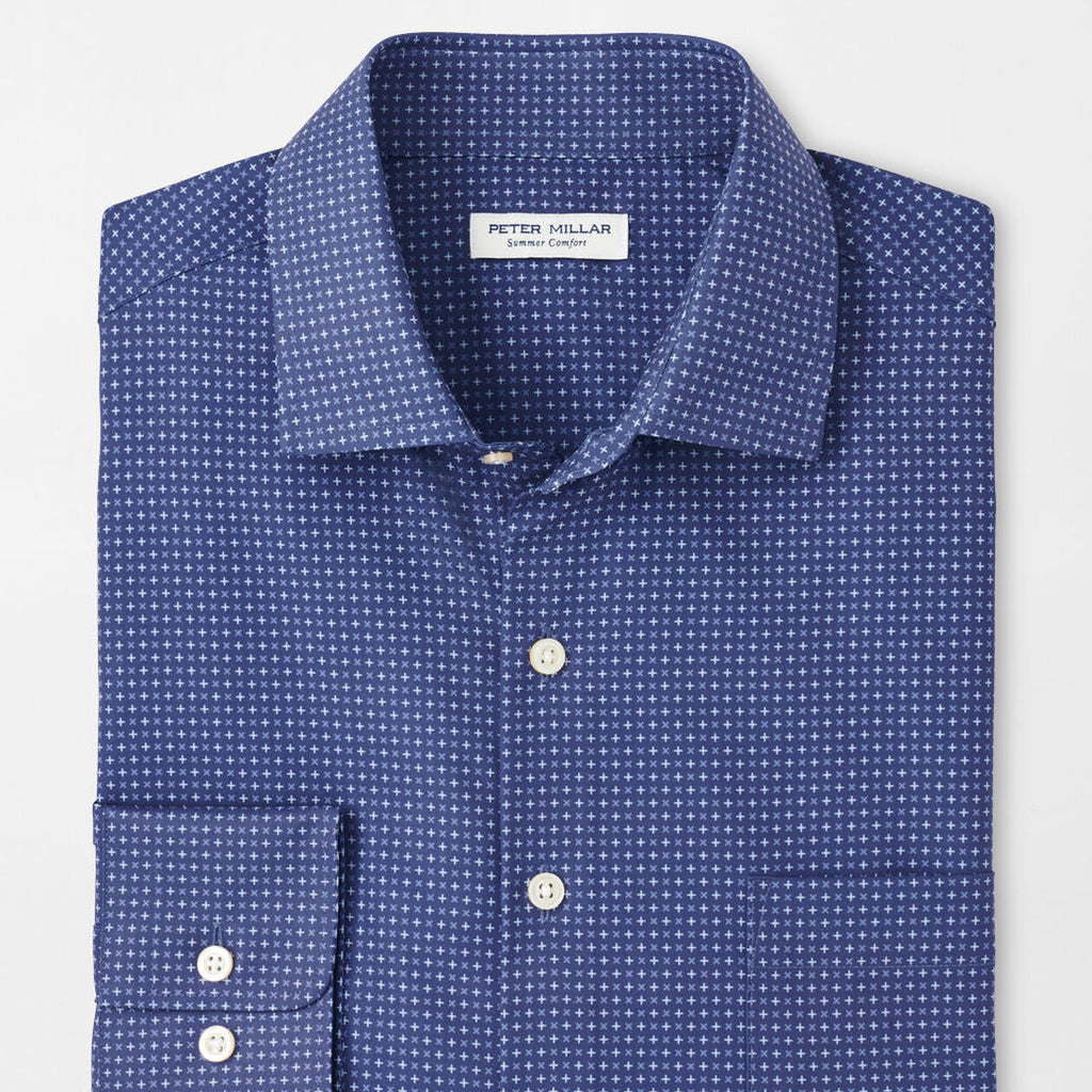Peter Millar Winnipeg Performance Poplin Sport Shirt